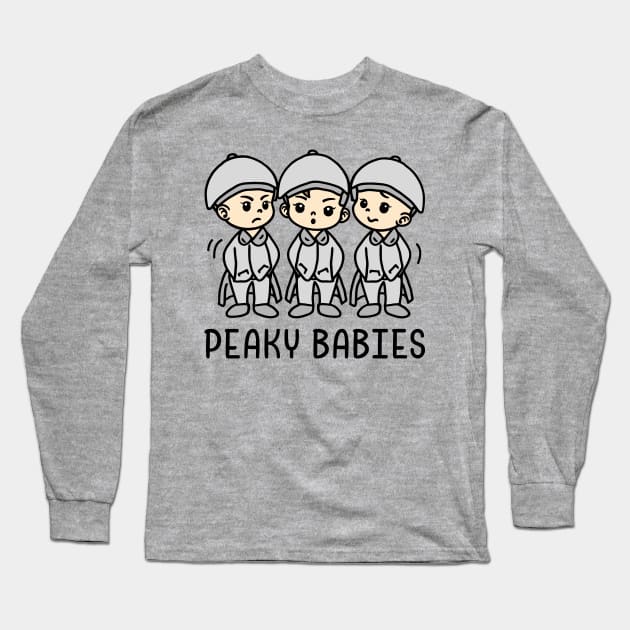 Peaky Babies. Long Sleeve T-Shirt by Yolanda84